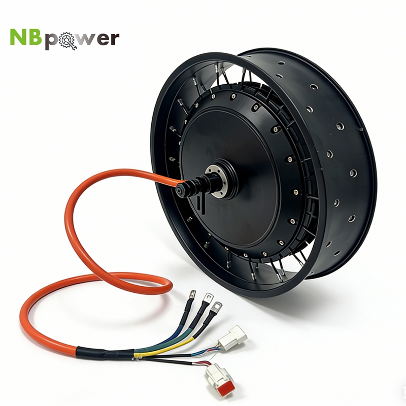 Qs Motor 273 8000W Hub Motor - NBpower/QS 273 40H 48-96v Potenza nominale