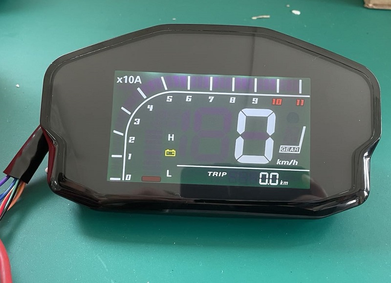 Display del cruscotto del tach - Fardriver Nd72850 Controller recensione e prezzo